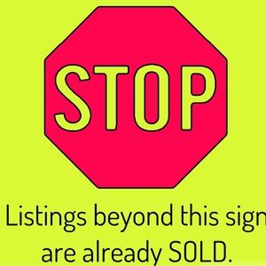 LISTINGS BEYOND THIS POINT SOLD